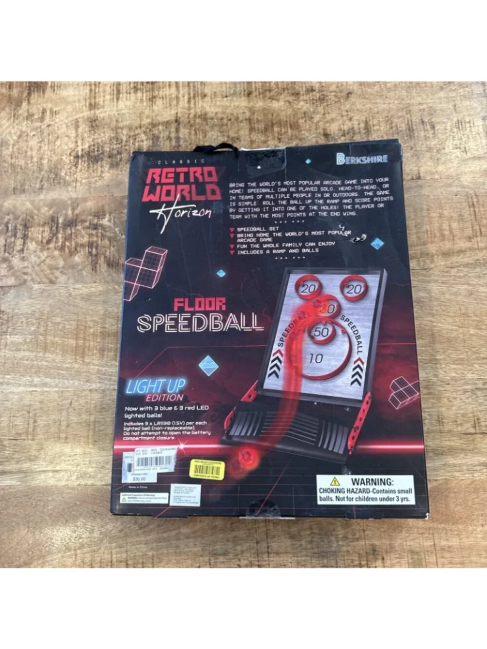 Retro Arcade Speedball/Skeeball Mini Indoor Portable Light Up Balls